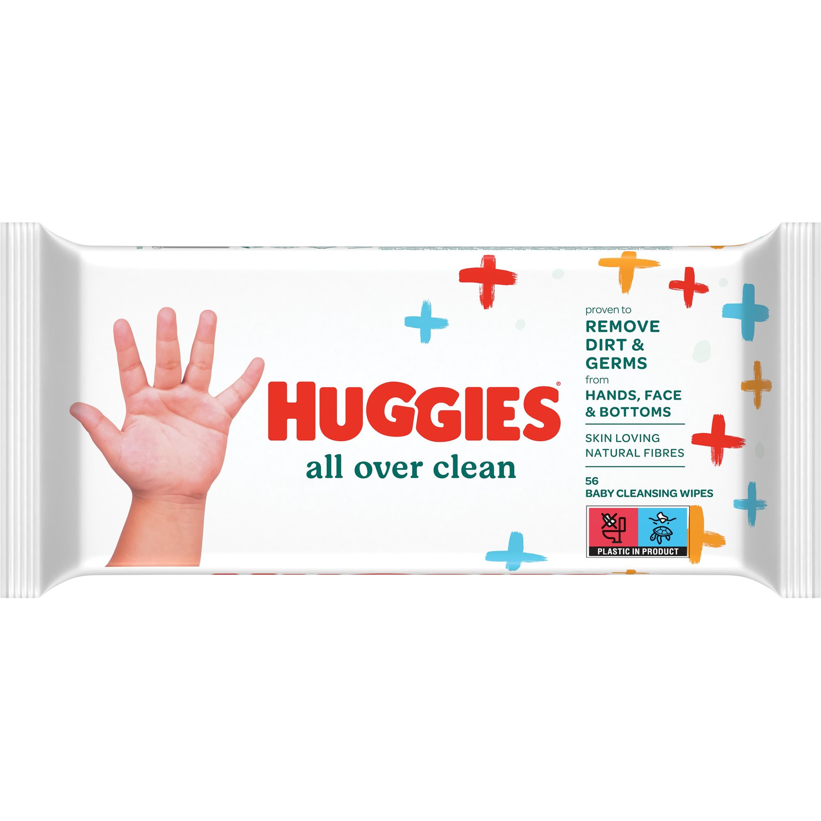 Huggies All Over Clean törlőkendő 56 db (5029053567822 (5029053567822)