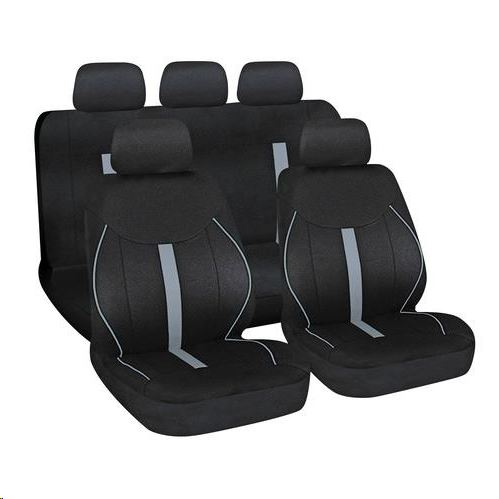 Lampa Speed üléshuzat szett fekete-szürke (54675) (Lampa 54675)