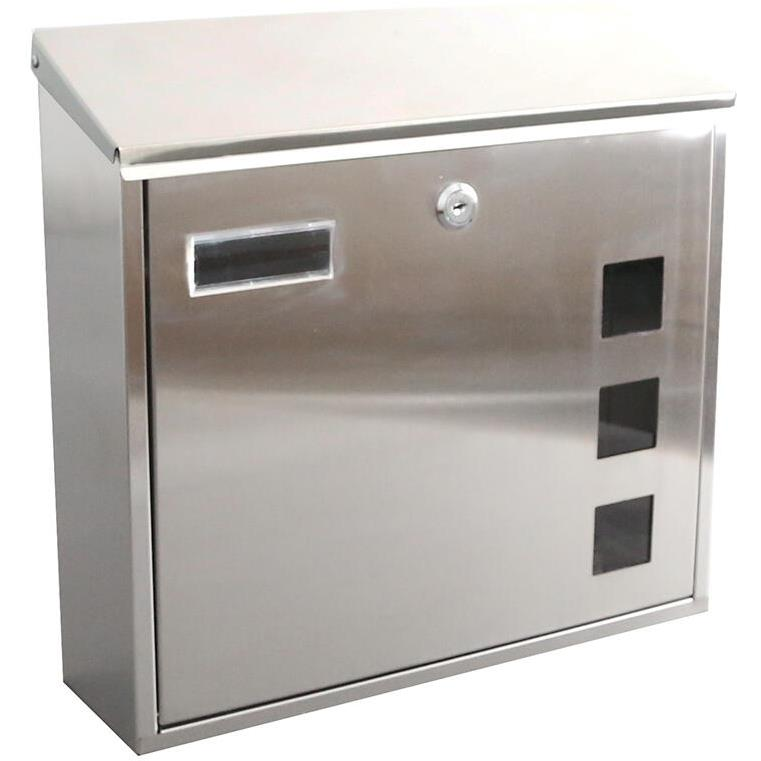 M.A.T. Group postaláda 35 × 33 × 11 cm, rozsdamentes acél (524101)