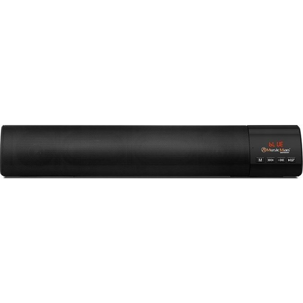 Music Man BT-X54 Soundbar, Hordozható hangfal Fekete Bluetooth, USB