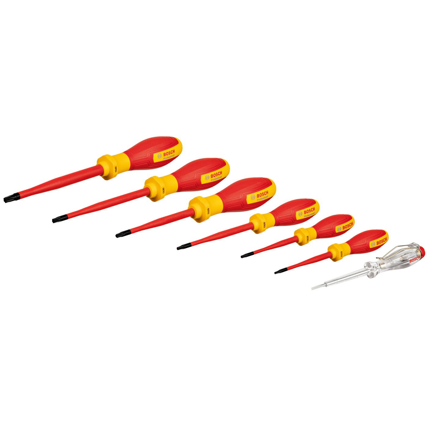 BOSCH 1600A02NF8 Professional VDE TX csavarhúzó készlet, 7 db (1.600.A02.NF8)