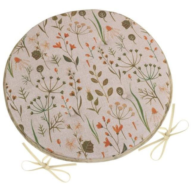 BELLATEX Seat DITA 79/406 - round, smooth, d.40cm, twigs on overhead (9535)