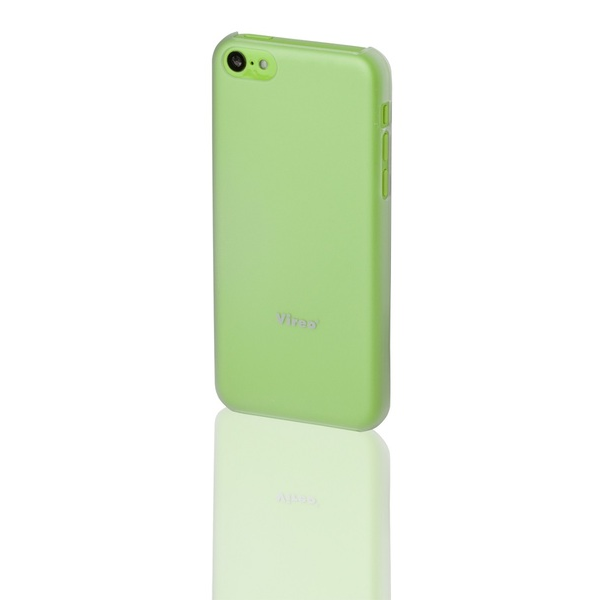 Vireo Apple iPhone 5C Slim Védőtok + Kijelzővédő Fólia - Átlátszó (CV520CLR)