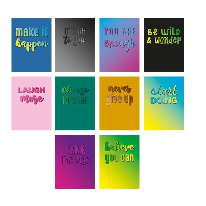 PD School Phrase 40 lapos kockás nagyalakú füzet - többféle (5999097521398)