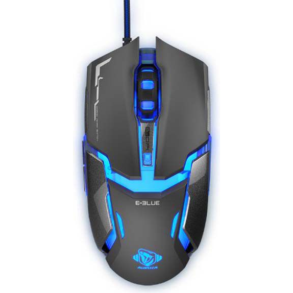 E-Blue Auroza Type-IM Gaming Egér EMS602BKAA-IU USB Fekete