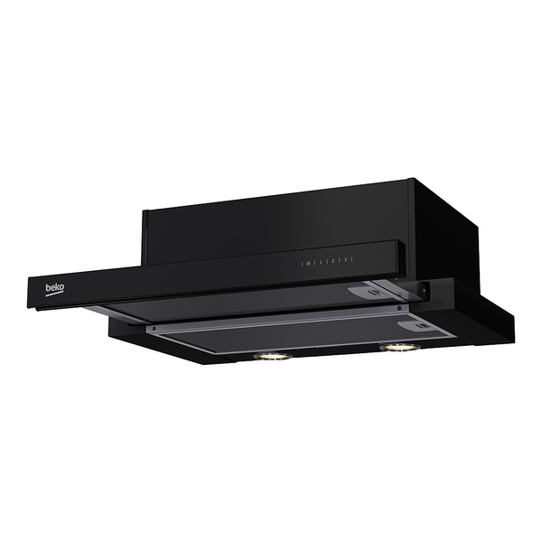 Beko HNT62340B Beépíthető Páraelszívó Fekete 366 m³/h