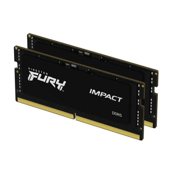 Kingston Technology FURY Impact Black hukommelsesmodul 64 GB 2 x 32 GB DDR5 2400 MHz