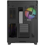 Montech KING 65 PRO Midi Torony Számítógépház + 2db 140mm + 1db 120mm ARGB ventilátor - Fekete