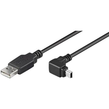 PREMIUMCORD USB Mini USB Átalakító Fekete 1.8m ku2m2a-90