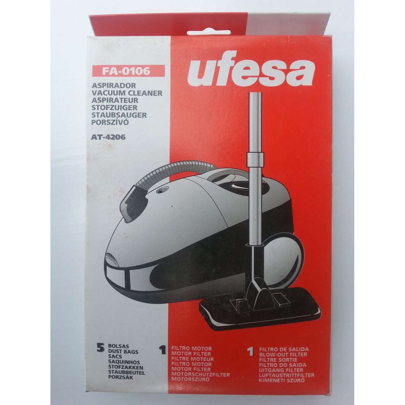 Ufesa FA-0106 Gyári porzsák 5db/csomag (FA-0106)