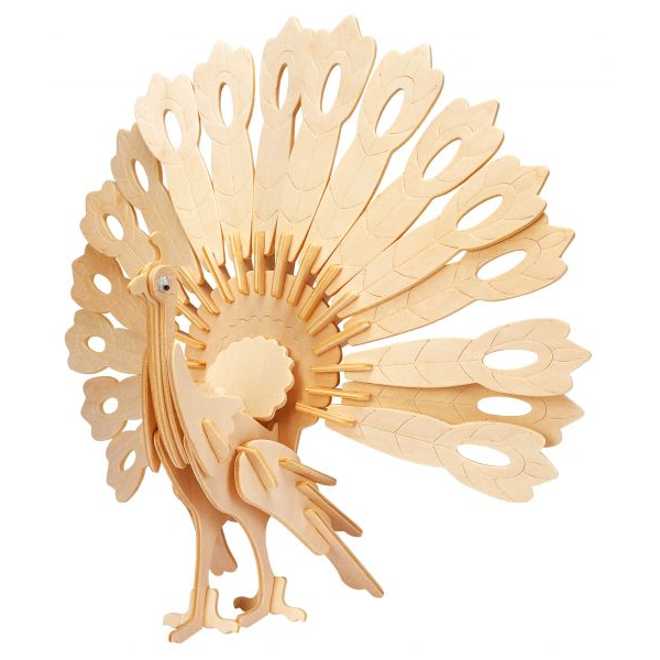 Eureka 3D Puzzle Gepetto's Workshop : Páva Fa modell (EUR34401)