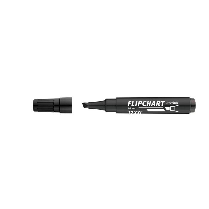 ICO Artip 12 XXL 1-4mm Flipcharmarker - Fekete (9580081000)