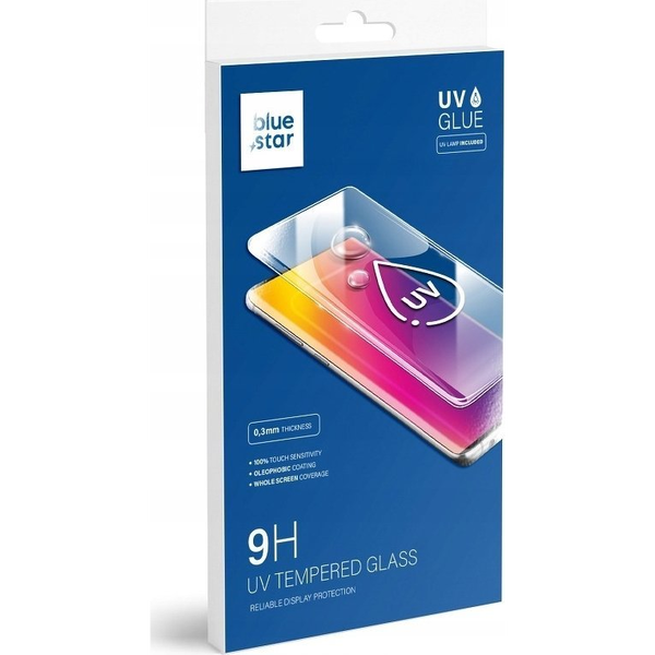 Partner Tele.com Szkło hartowane Blue Star UV 3D - do Samsung Galaxy S21 Ultra