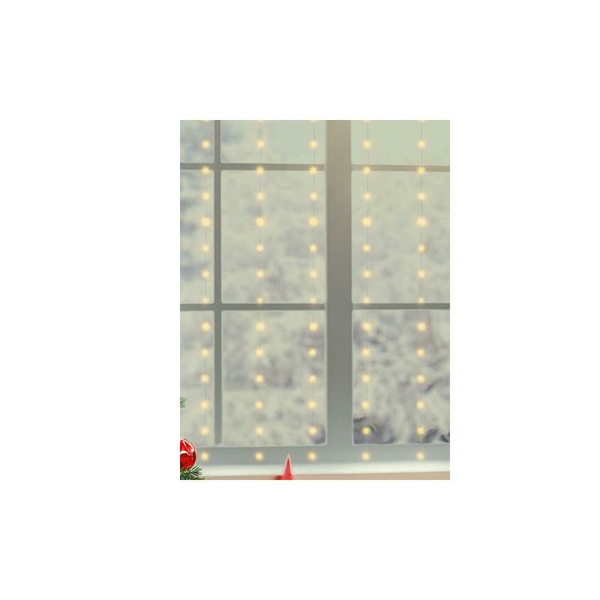 Home MLF 200/WW mikro LED světelný závěs, 3x2 m