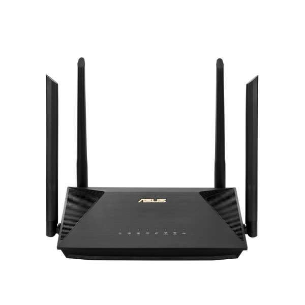 ASUS RT-AX53U router wireless Gigabit Ethernet Dual-band (2.4 GHz/5 GHz) Nero