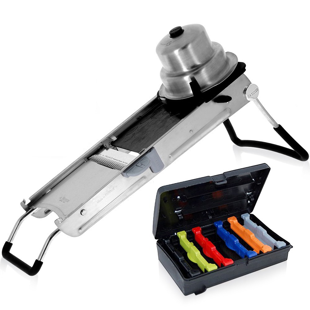 De Buyer Mandoline Revolution Zöldségszeletelő - Inox (DB2012-01)