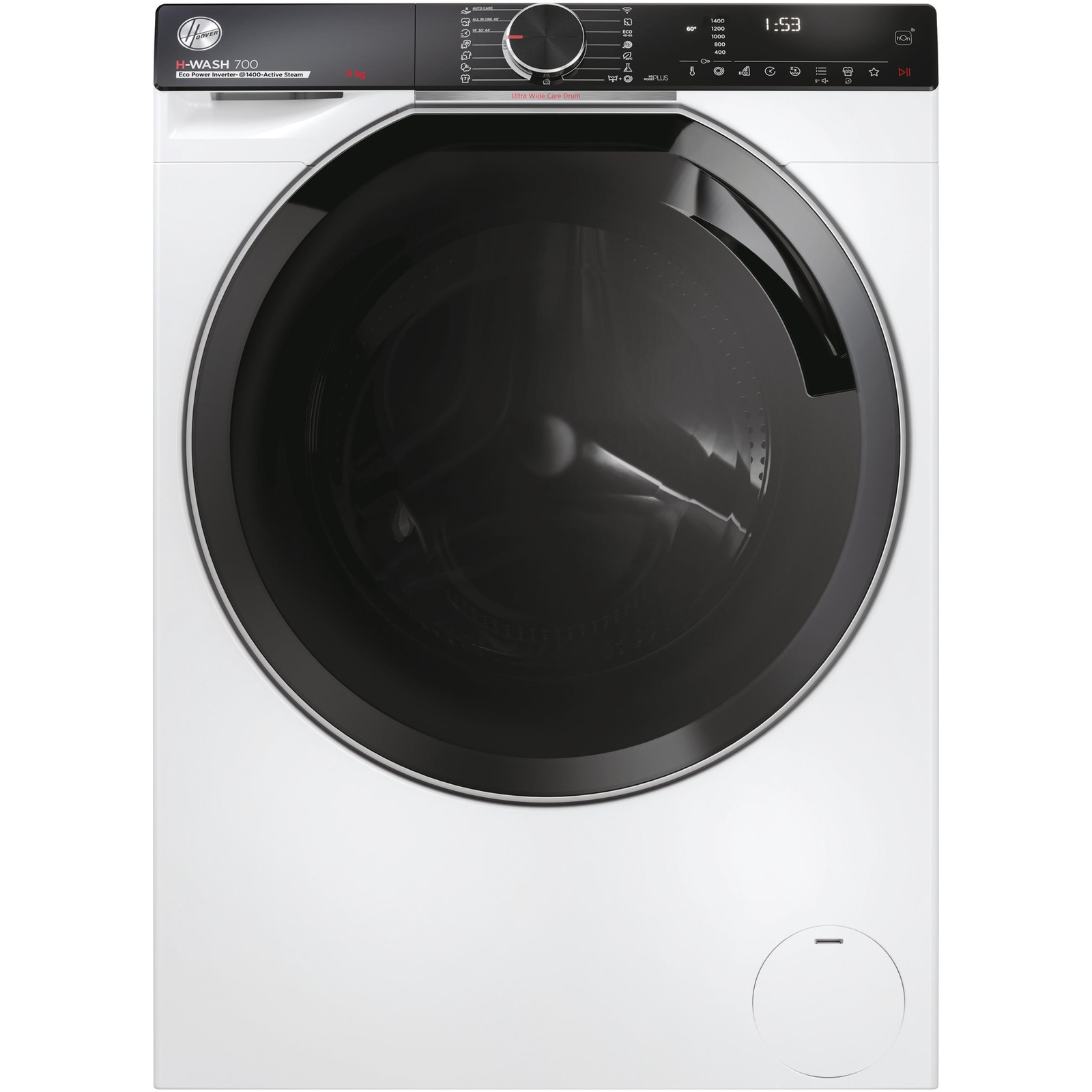Hoover H-WASH 700 H7W4 49MBC8-S práčka Predné plnenie 9 kg 1400 ot/min Biela (31020249)