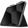 Калъф за таблет STM Dux Plus за iPad 10.9" (2022), хибриден, Apple Pencil holder, черен, 25.8x19.8x1.57cm