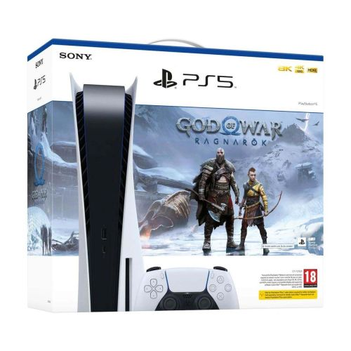 Sony PS5 with Blu-Ray Disc Edition 825GB with God of War Ragnarok EU (SONYPS5-GODOFWR3)