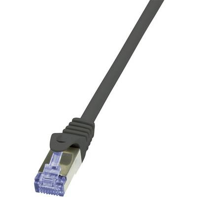 Patchcord LogiLink CQ3073S Cat.6A S/FTP 5m čierna