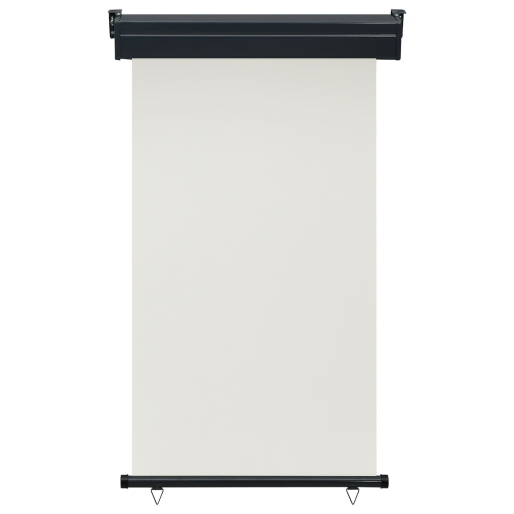 krémszínű oldalsó terasznapellenző 105 x 250 cm (48413)