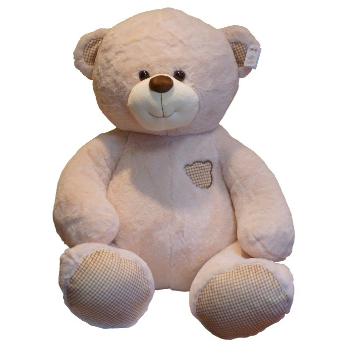 Tulilo Oktawian maci plüss figura krém - 75 cm (9176)