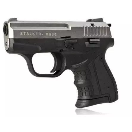 Pistolet hukowy alarmowo sygnałowy STALKER M906 BAS kal. .22 Long Blank (6 mm) Tytan
