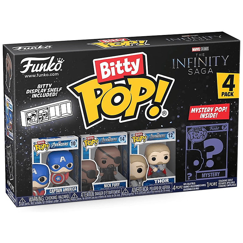 Funko Bitty POP! Marvel: Captain America figura (FU71503)