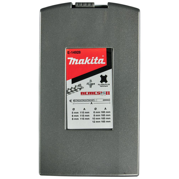 Makita 7 részes SDS Plus fúrószár készlet 5-12mm