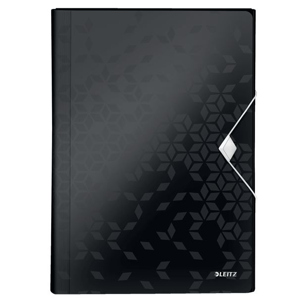 Leitz WOW harmonika irattartó fekete (45890095) (lei45890095)