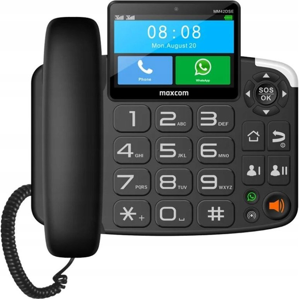 Vezetékes telefon Maxcom MAXCOMMM42DSE