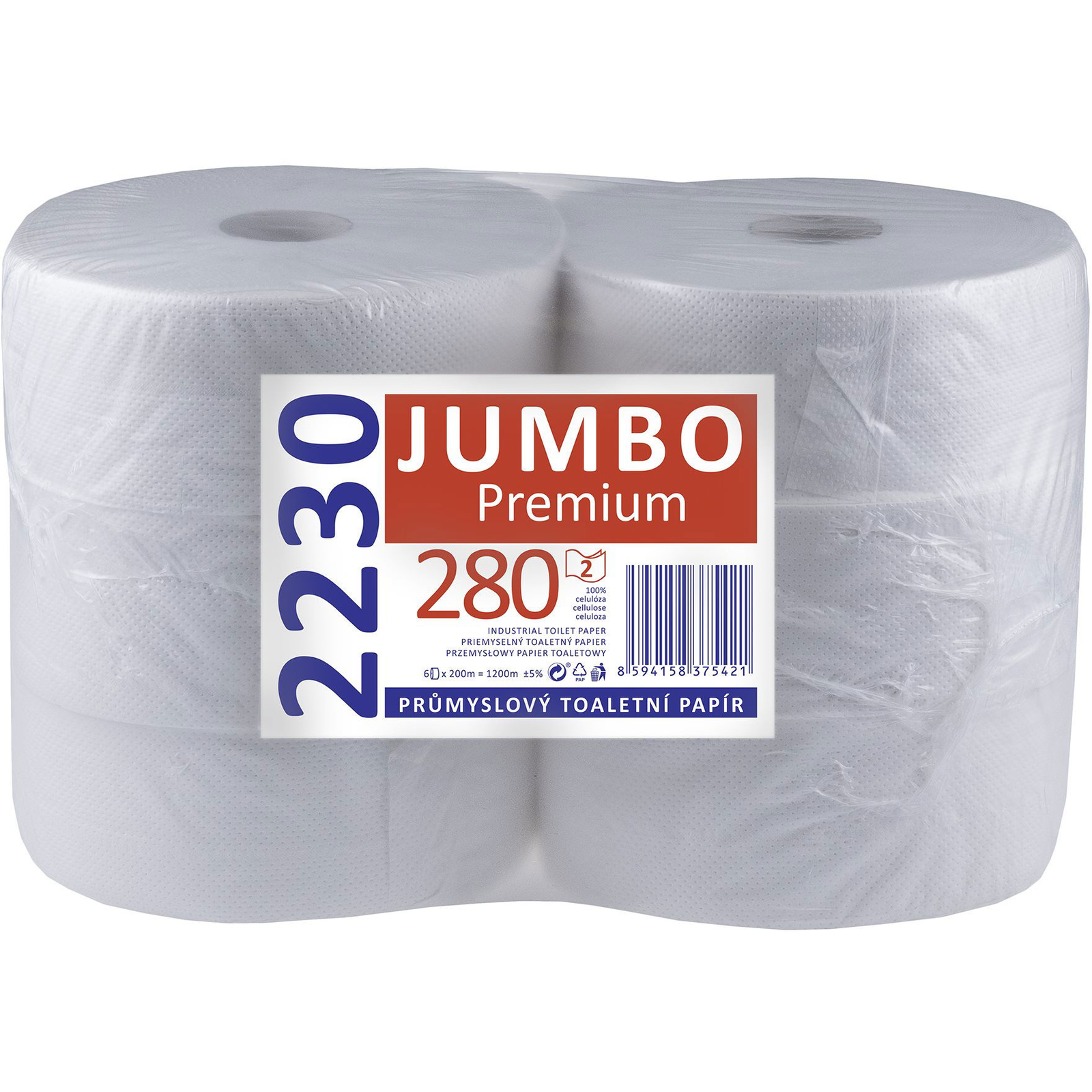 LINTEO JUMBO Premium 280 (200 m), 6 db (8594158375421)