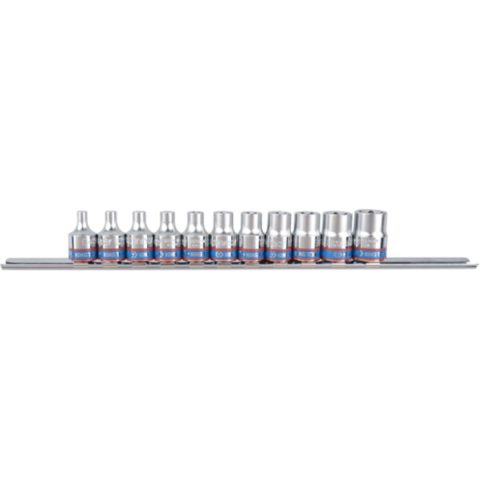 King Tony 3121PR Torx Dugókulcs Készlet 3/8" 11 Részes (3121PR)