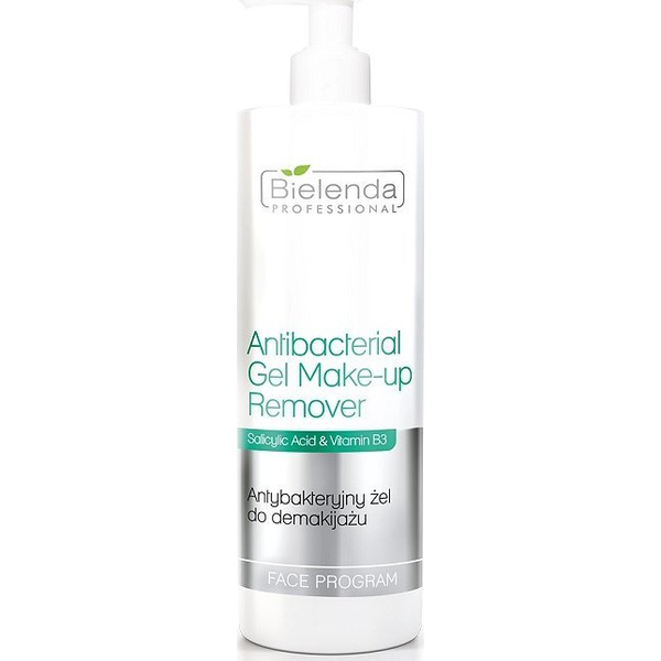 Bielenda Professional Gel Desmaquillador Antibacteriano 500 Ml