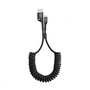 Кабел Baseus Spring, USB-A към USB-C, 1m, 2A, черен