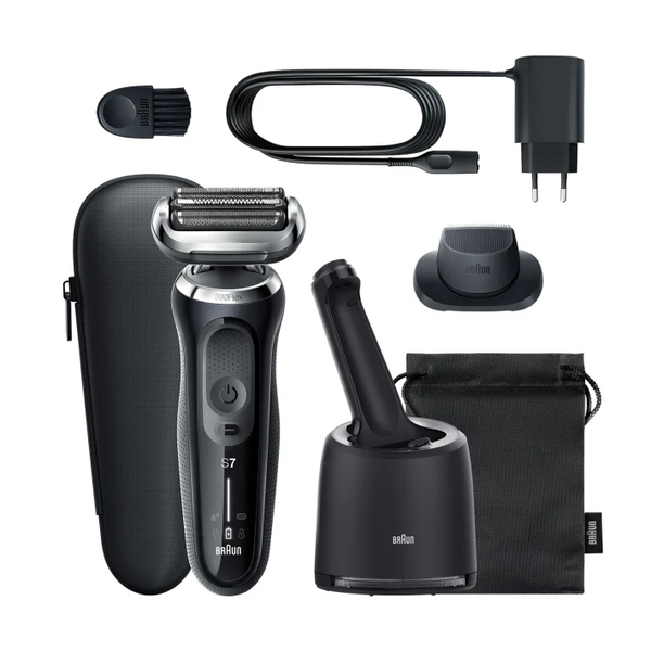 Braun Series 7 71-N7200cc Planžetový holiaci strojček Zastrihávač Čierna