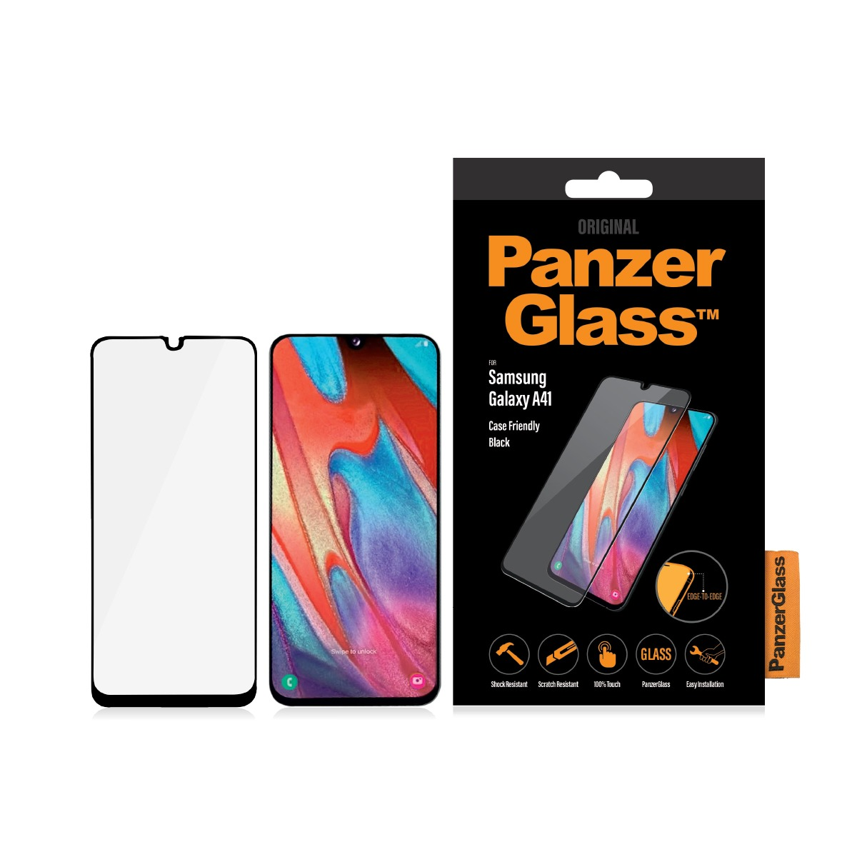 PanzerGlass 7217 chránič obrazovky a chrbta mobilného telefónu Číra ochranná fólia na displej Samsung 1 kusov (7217)