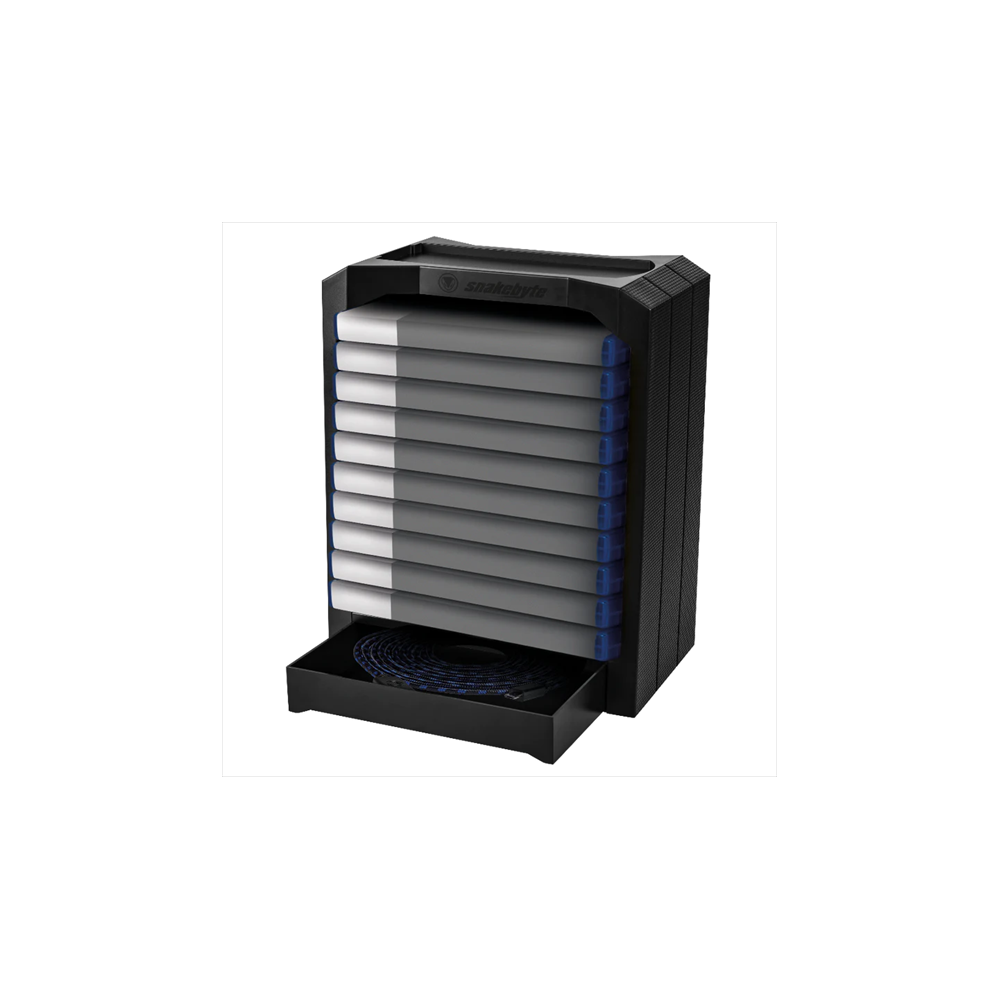 Snakebyte SB916892 PS4 GamesTower Tartóállvány - Fekete (SB916892)