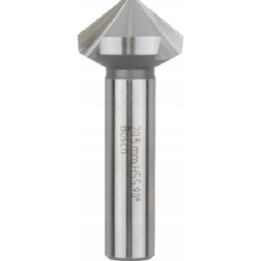 Bosch 2608597509 Hss Kúpos Süllyesztő, Hengeres Szárú - 3 Élű, 20.5 mm (2608597509)