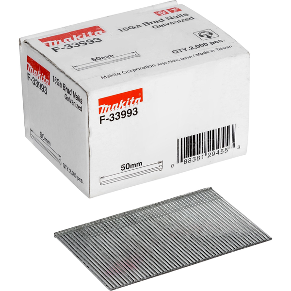 Makita F-33993 Fejnélküli szeg - 1.6x50mm (2000db / csomag)