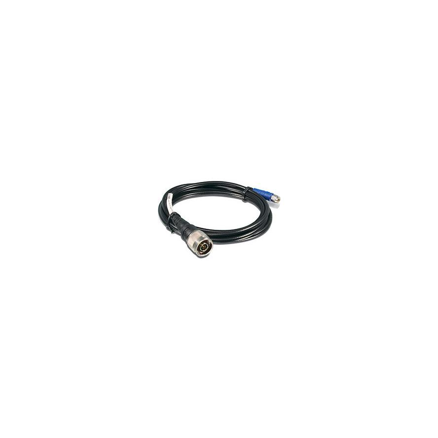 TRENDnet TEW-L202 Type-N Antenna kábel 2m - Fekete (TEW-L202)