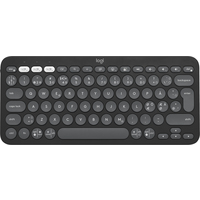 Клавиатура Logitech Pebble Keys 2 K380s — 920-011879, скандинавска подредба, графитена