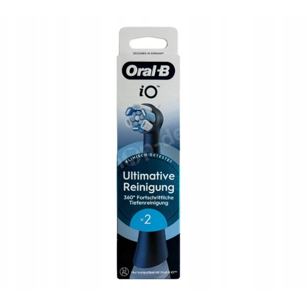 Fogkefefej Oral-B Sonic iO Ultimative ReinigungFekete Dupla csomag