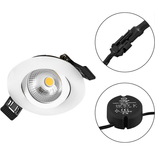 EVN LED-es beépíthető lámpa LED 6 W Fehér (S060102)