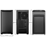 be quiet! PURE BASE 501 Airflow Black Midi Tower Черен