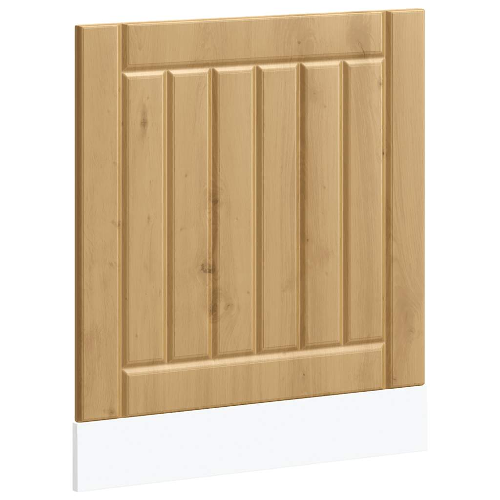 mosogatógép panel Lucca kézműves tölgy színű fából készült műfa (853906)