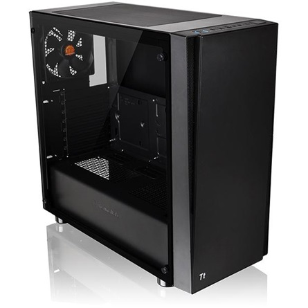 Thermaltake Versa J21 Tempered Glass Edition táp nélküli ablakos ATX számítógépház fekete