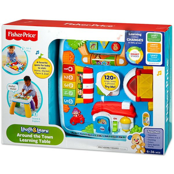 Fisher-Price intelligens asztalka DRH41 (MTTF-M0887961334555)