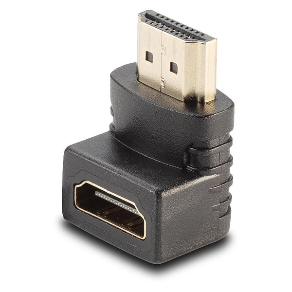 Lindy 41085 tussenstuk voor kabels HDMI Zwart
