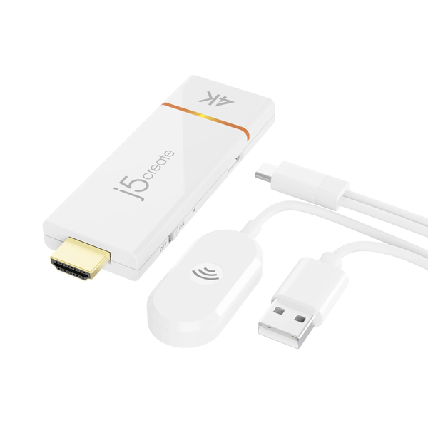j5create JVAW76 Ricevitore AV Bianco